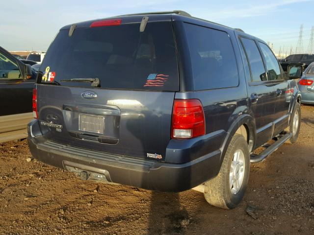 1FMFU15L24LB89502 - 2004 FORD EXPEDITION BLUE photo 4