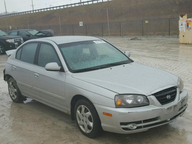 KMHDN46D36U364608 - 2006 HYUNDAI ELANTRA GL SILVER photo 1