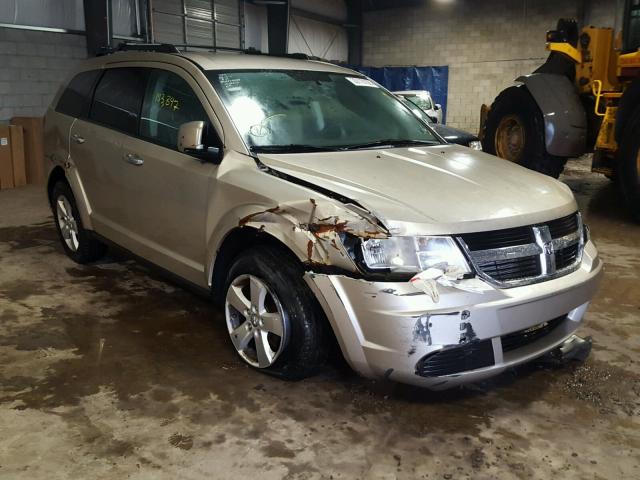 3D4GG57V49T204702 - 2009 DODGE JOURNEY SX GOLD photo 1