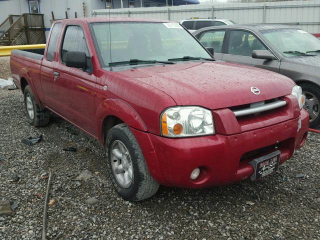 1N6DD26S92C302041 - 2002 NISSAN FRONTIER K RED photo 1