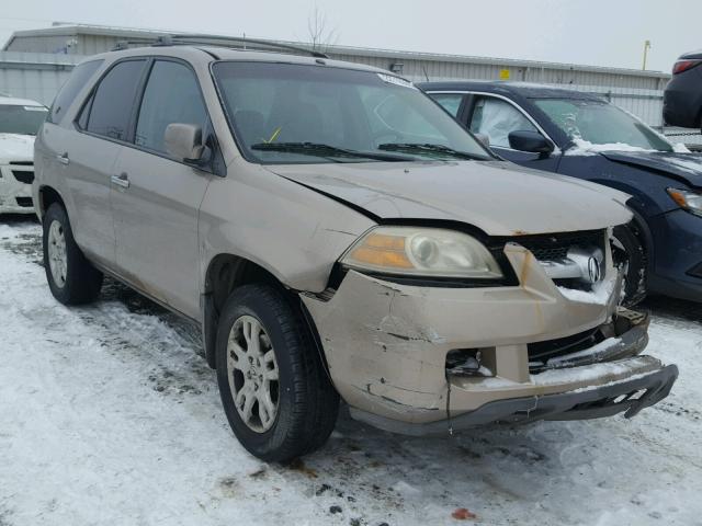 2HNYD18784H527908 - 2004 ACURA MDX TOURIN GOLD photo 1