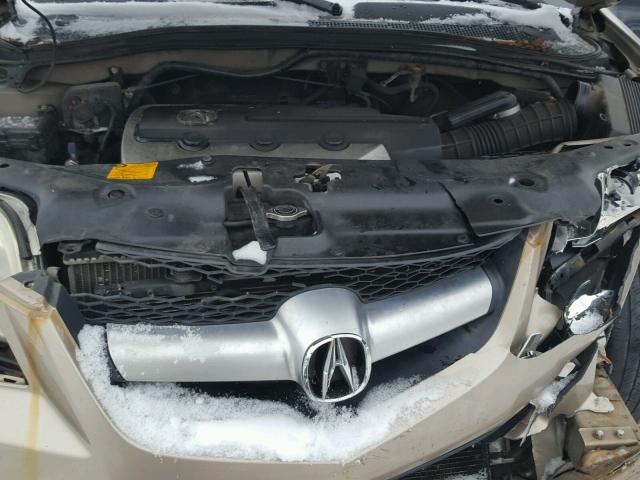 2HNYD18784H527908 - 2004 ACURA MDX TOURIN GOLD photo 7