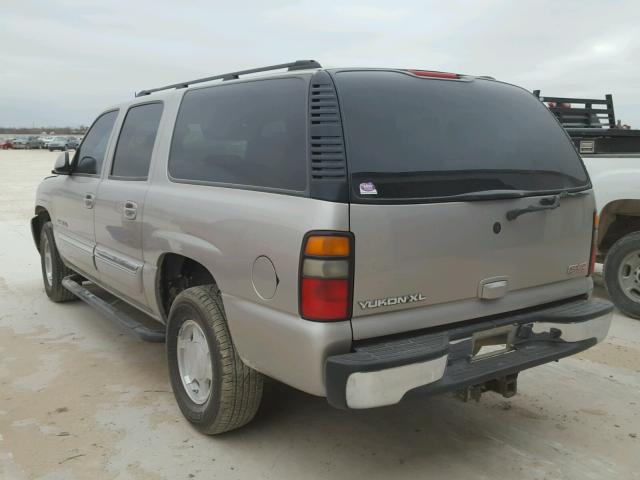 3GKEC16Z25G125615 - 2005 GMC YUKON XL C TAN photo 3