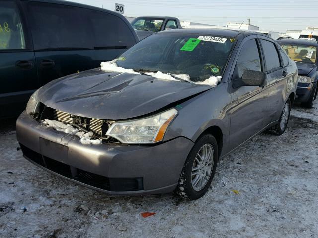 1FAHP3FN8BW105507 - 2011 FORD FOCUS SE GRAY photo 2