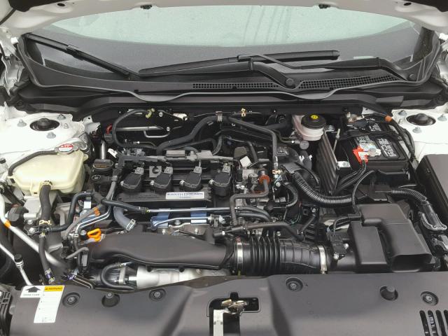 19XFC1F34JE200090 - 2018 HONDA CIVIC EX თეთრი ფოტო 7