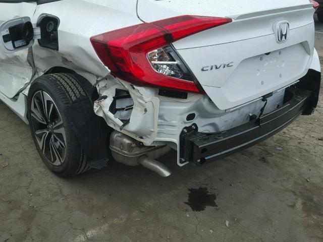 19XFC1F34JE200090 - 2018 HONDA CIVIC EX თეთრი ფოტო 9