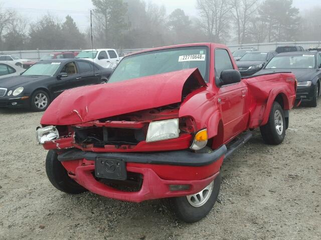 4F4YR12U55PM07459 - 2005 MAZDA B3000 RED photo 2