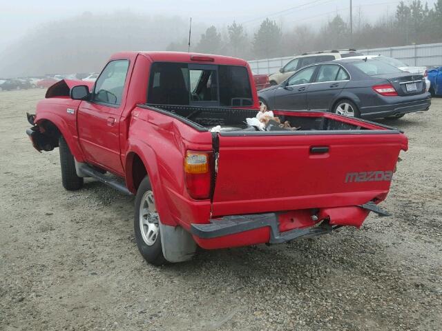 4F4YR12U55PM07459 - 2005 MAZDA B3000 RED photo 3