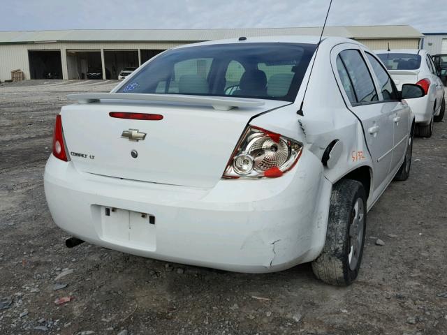 1G1AL58F587203303 - 2008 CHEVROLET COBALT LT WHITE photo 4