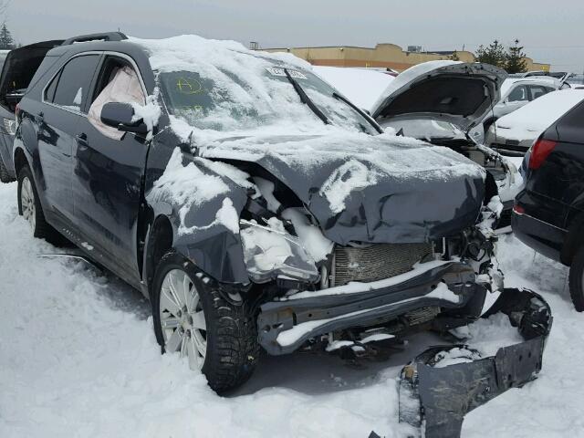 2CNFLEE59B6401927 - 2011 CHEVROLET EQUINOX LT GRAY photo 1