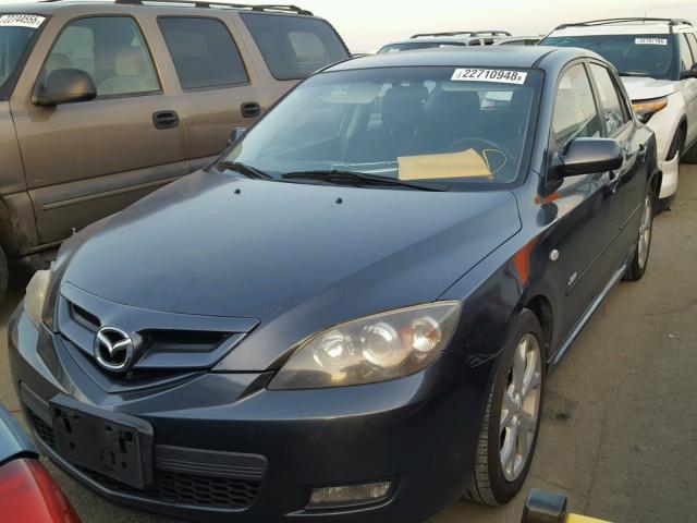 JM1BK344591235891 - 2009 MAZDA 3 S CHARCOAL photo 2