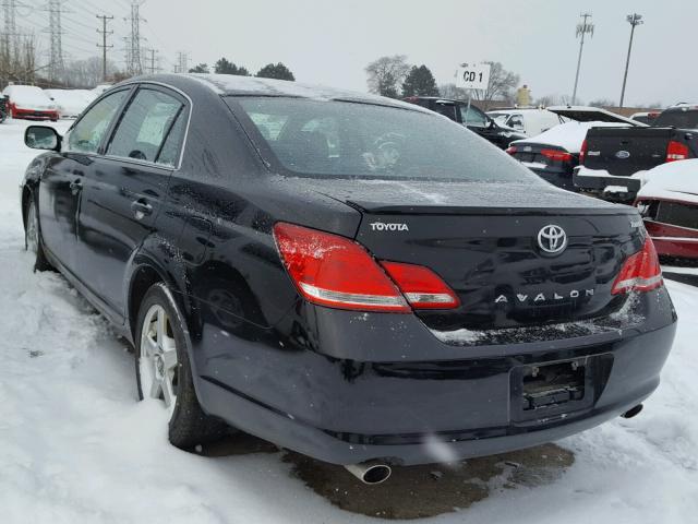 4T1BK36B46U123858 - 2006 TOYOTA AVALON XL BLACK photo 3