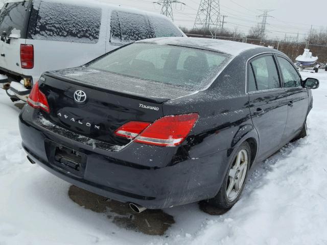 4T1BK36B46U123858 - 2006 TOYOTA AVALON XL BLACK photo 4