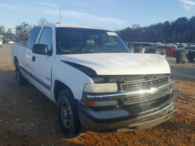 2GCEC19VX11227008 - 2001 CHEVROLET SILVERADO WHITE photo 1