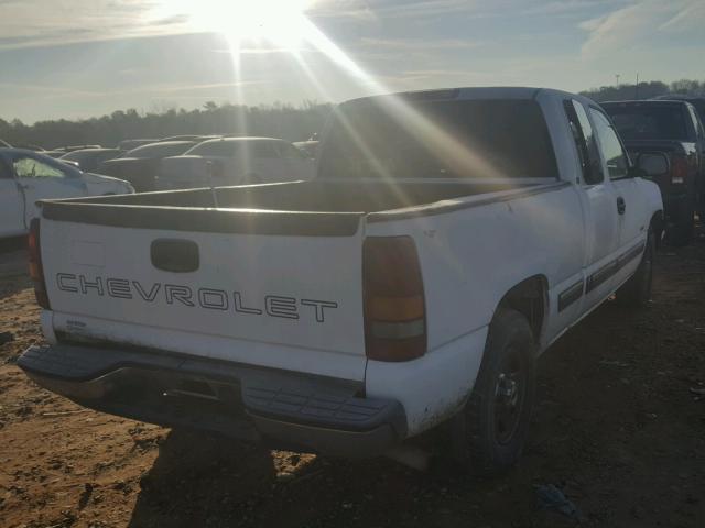 2GCEC19VX11227008 - 2001 CHEVROLET SILVERADO WHITE photo 4