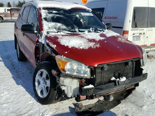 JTMBD33V886072837 - 2008 TOYOTA RAV4 RED photo 1