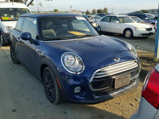 WMWXM5C58F3A59845 - 2015 MINI COOPER BLUE photo 1