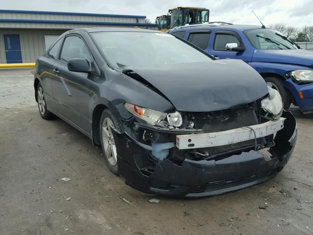 2HGFG12887H556885 - 2007 HONDA CIVIC EX BLACK photo 1