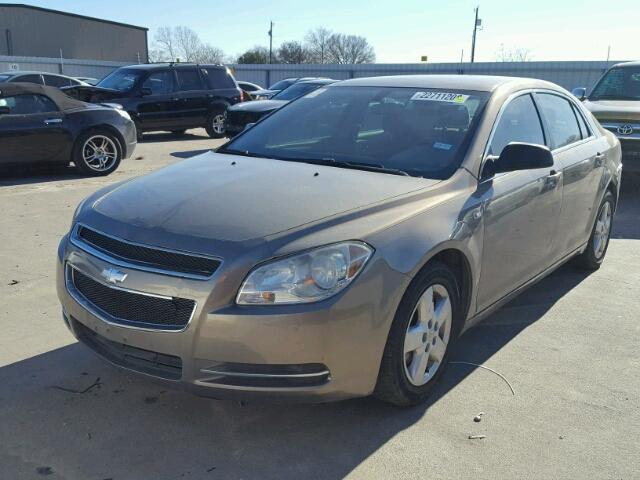 1G1ZG57B88F195225 - 2008 CHEVROLET MALIBU LS BROWN photo 2