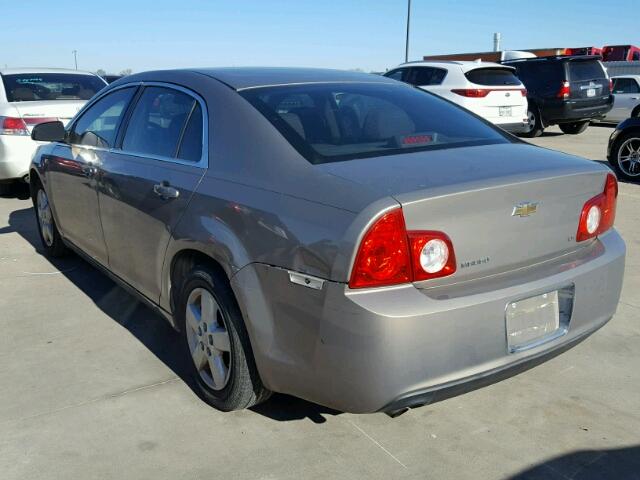 1G1ZG57B88F195225 - 2008 CHEVROLET MALIBU LS BROWN photo 3