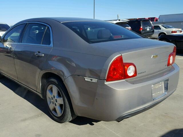 1G1ZG57B88F195225 - 2008 CHEVROLET MALIBU LS BROWN photo 9