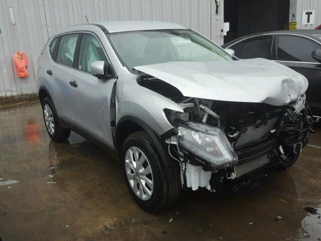 JN8AT2MVXGW132790 - 2016 NISSAN ROGUE S SILVER photo 1