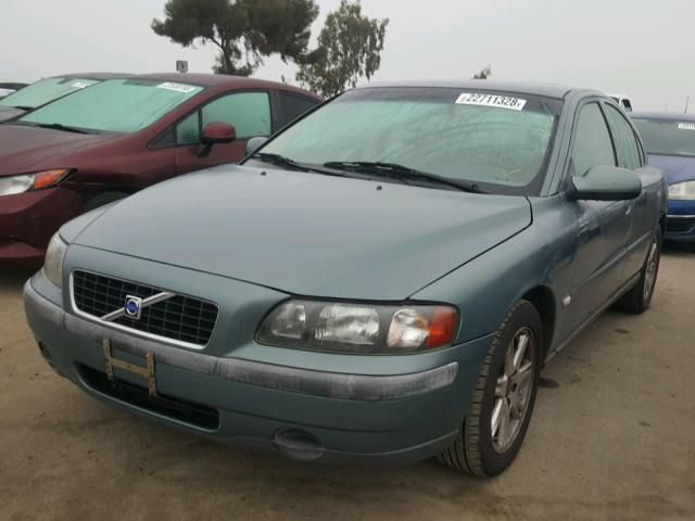 YV1RS58D212050064 - 2001 VOLVO S60 2.4T GREEN photo 2