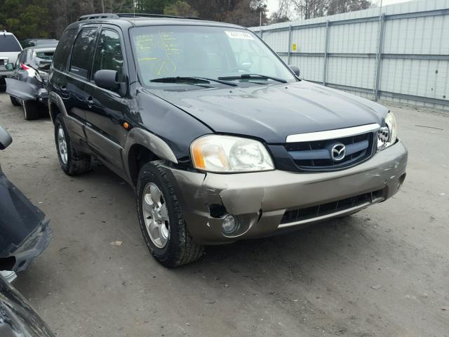 4F2YZ04184KM08459 - 2004 MAZDA TRIBUTE LX BLACK photo 1