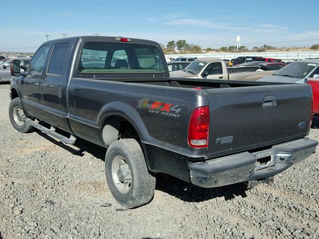 1FTSW31P63EC30752 - 2003 FORD F350 SRW S GRAY photo 3