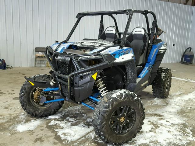 3NSVDE929GF455189 - 2016 POLARIS RZR XP TUR BLUE photo 2