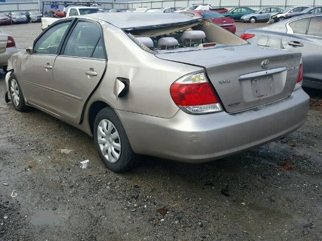 4T1BE32K06U164369 - 2006 TOYOTA CAMRY LE GOLD photo 3