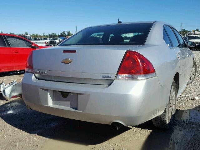 2G1WB5E39G1186875 - 2016 CHEVROLET IMPALA LIM SILVER photo 4