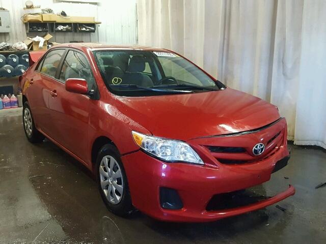 2T1BU4EEXBC610697 - 2011 TOYOTA COROLLA BA RED photo 1