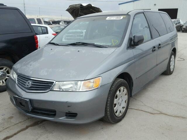 2HKRL1859YH557329 - 2000 HONDA ODYSSEY LX GRAY photo 2