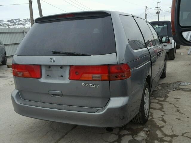 2HKRL1859YH557329 - 2000 HONDA ODYSSEY LX GRAY photo 4