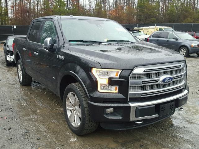 1FTEW1EG9FFA14405 - 2015 FORD F150 SUPER BLACK photo 1