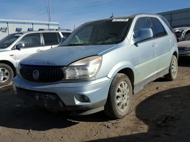 3G5DB03L16S564038 - 2006 BUICK RENDEZVOUS GREEN photo 2