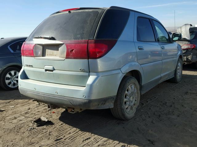 3G5DB03L16S564038 - 2006 BUICK RENDEZVOUS GREEN photo 4