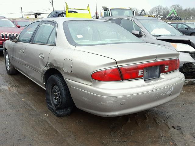 2G4WS52J011169914 - 2001 BUICK CENTURY CU TAN photo 3