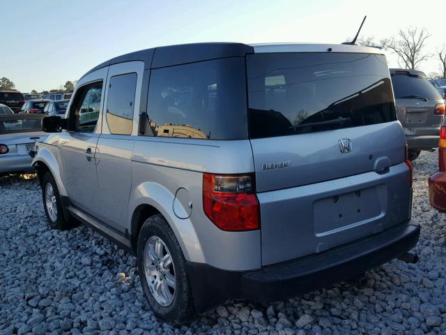 5J6YH18768L007011 - 2008 HONDA ELEMENT EX SILVER photo 3