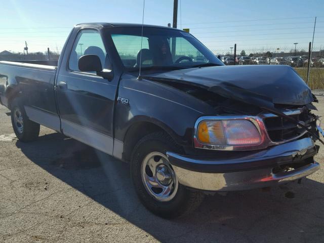 1FTZF172XWNA57935 - 1998 FORD F150 BLUE photo 1