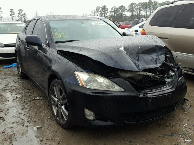 JTHBK262X85085692 - 2008 LEXUS IS 250 BLACK photo 1