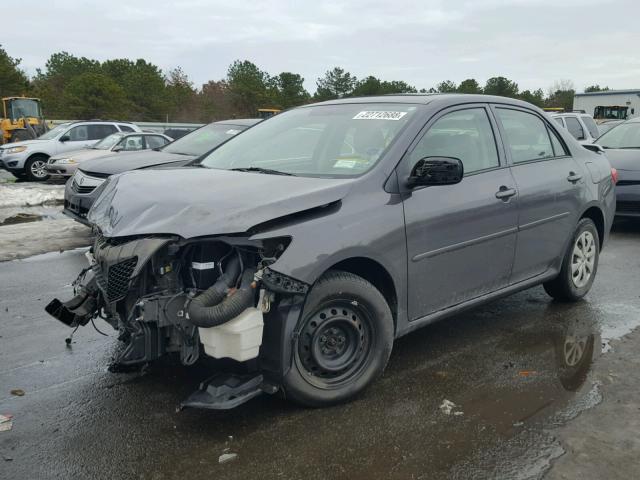 JTDBL40E69J020201 - 2009 TOYOTA COROLLA BA GRAY photo 2