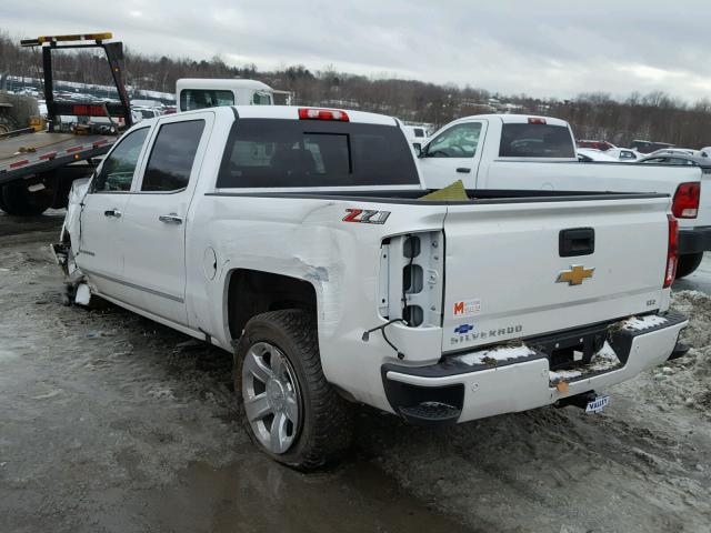 3GCUKSEJXJG146122 - 2018 CHEVROLET SILVERADO WHITE photo 3