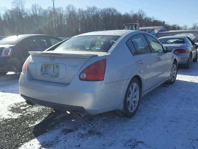 1N4BA41E98C836574 - 2008 NISSAN MAXIMA SE SILVER photo 4