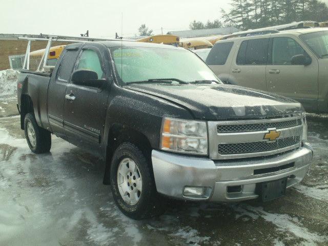 1GCRKSE75CZ279383 - 2012 CHEVROLET SILVERADO BLACK photo 1