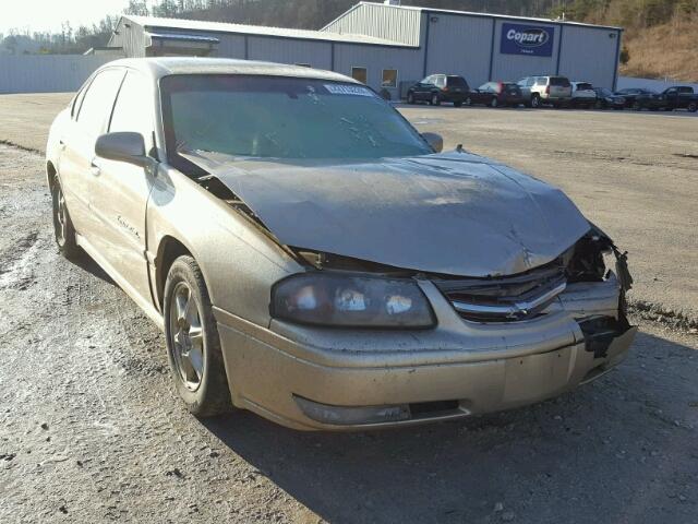 2G1WH52K449280878 - 2004 CHEVROLET IMPALA LS TAN photo 1