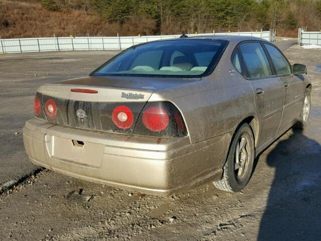 2G1WH52K449280878 - 2004 CHEVROLET IMPALA LS TAN photo 4