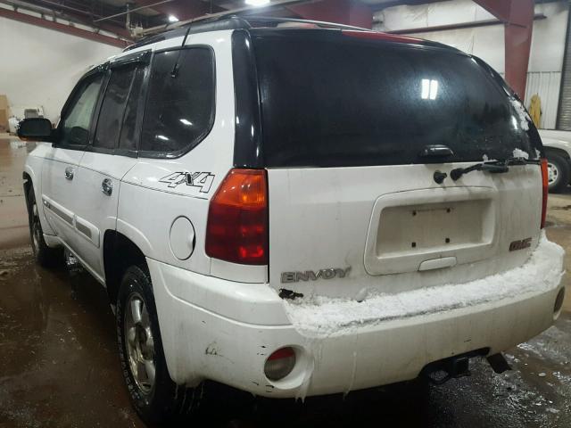 1GKDT13S922160496 - 2002 GMC ENVOY WHITE photo 3