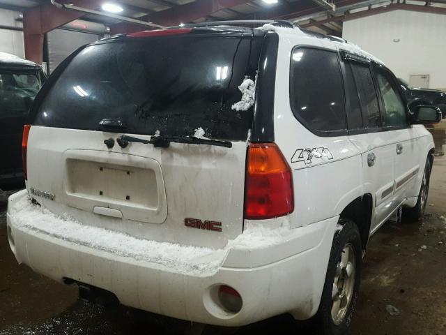 1GKDT13S922160496 - 2002 GMC ENVOY WHITE photo 4